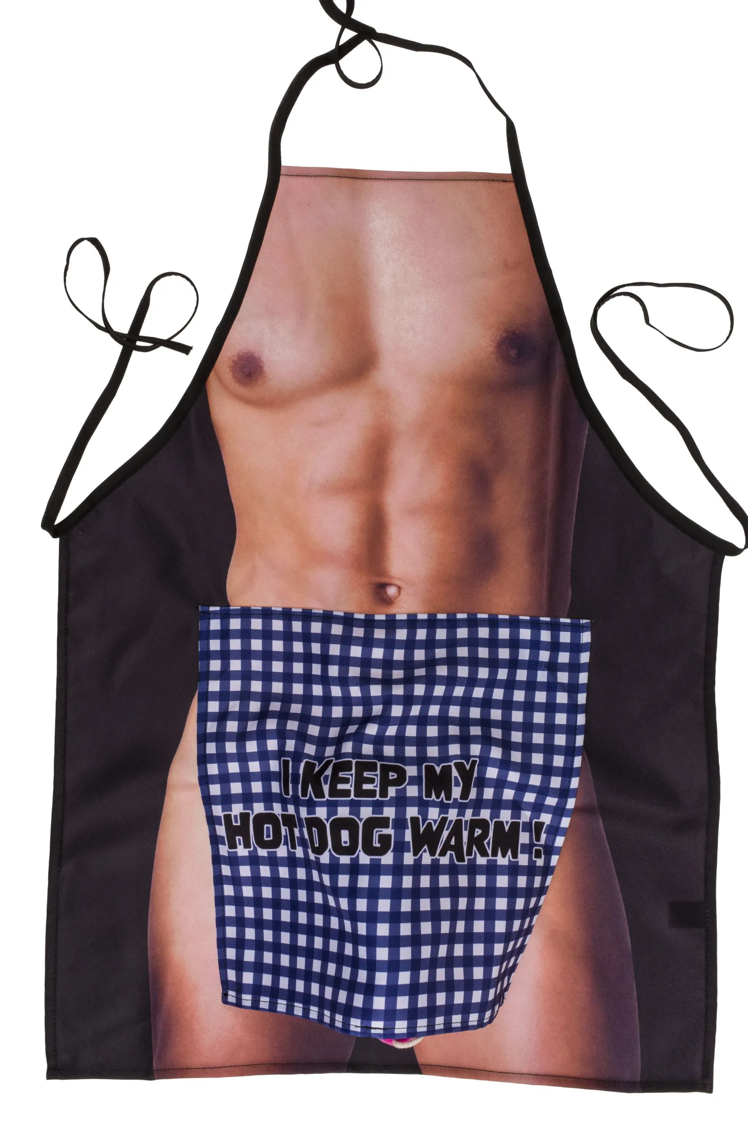 Tablier de cuisine - Corps masculin avec pénis surprenant