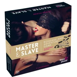 Tease & Please - Jeu de soumission avec accessoires BDSM - Léopard beige
