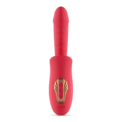 Teazers - Dildo avec stimulateur de clitoris - Rouge
