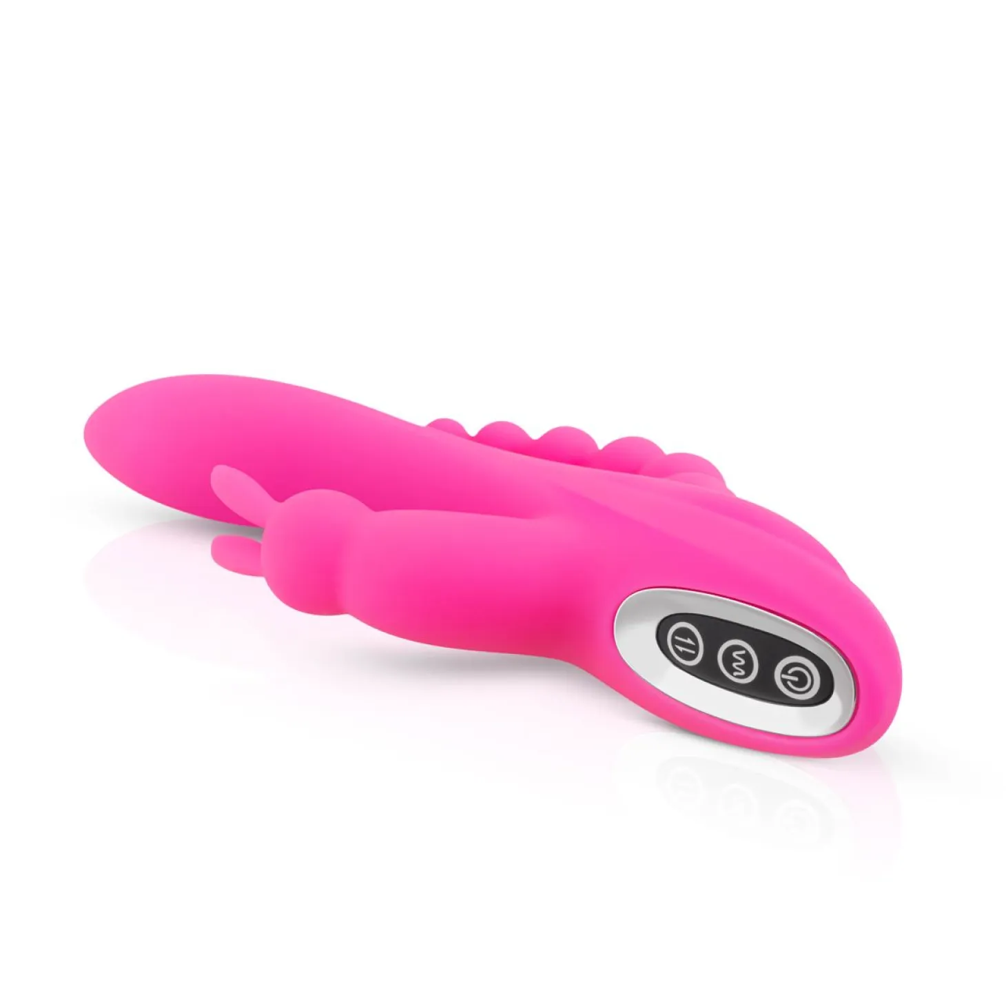 Teazers – Double Vibromasseur Rabbit – Rose