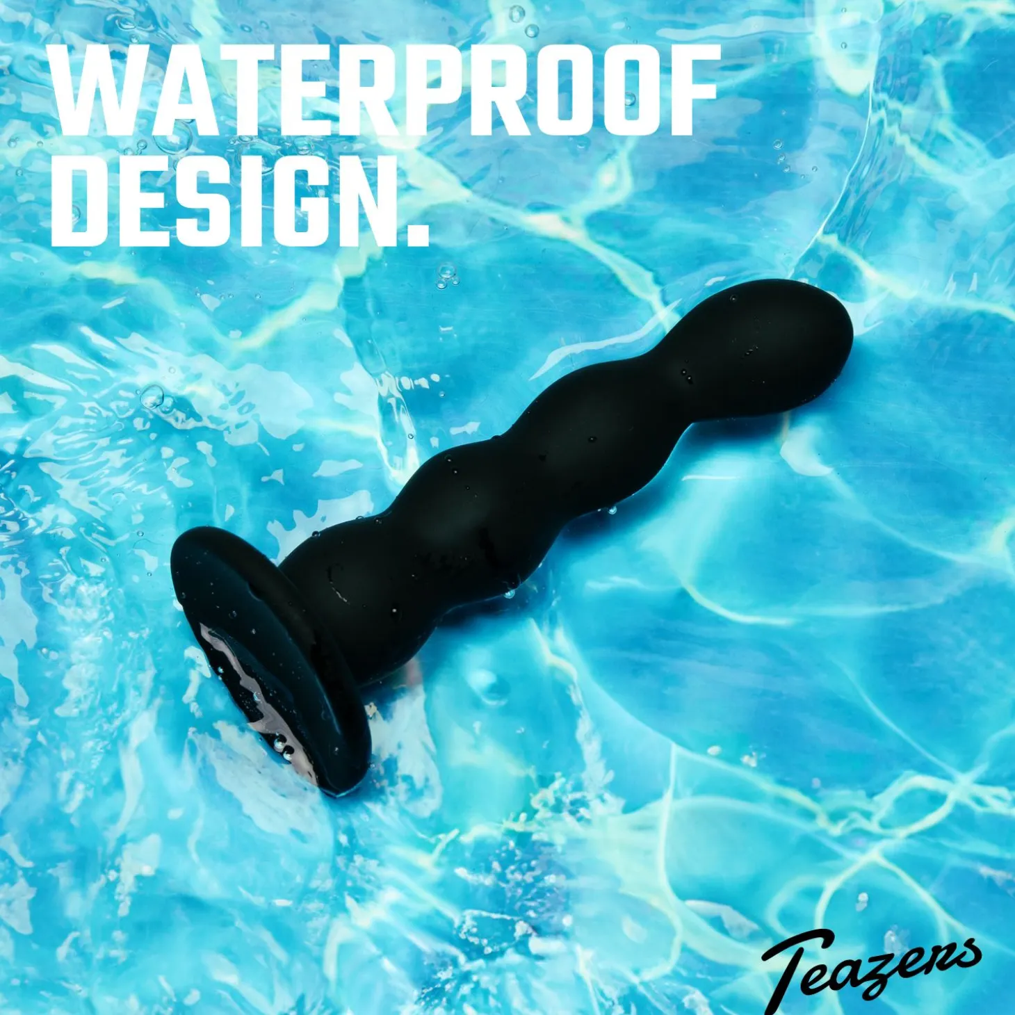Teazers – Ensemble Harnais Strap-On Silicone – Noir