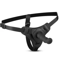 Teazers – Ensemble Harnais Strap-On Silicone – Noir