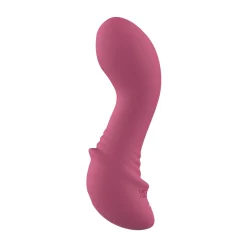 Teazers – Mini Vibromasseur Rolling – Rose Framboise