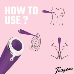 Teazers – Pointer Vibe Vibromasseur Clitoridien – Violet