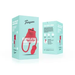 Teazers Rose Vibromasseur et stimulateur clitoridien