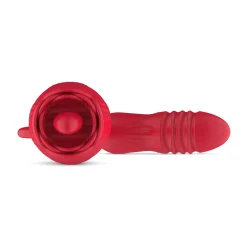 Teazers – Rose Vibromasseur Langue et va-et-vient – Rouge