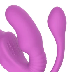 Teazers – Strap-On Sans Harnais avec Plug Anal – Rose