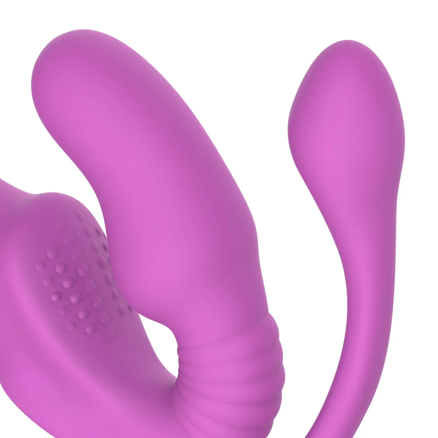 Teazers – Strap-On Sans Harnais avec Plug Anal – Rose