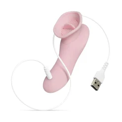 Teazers - Vibromasseur clitoridien effet langue - Rose