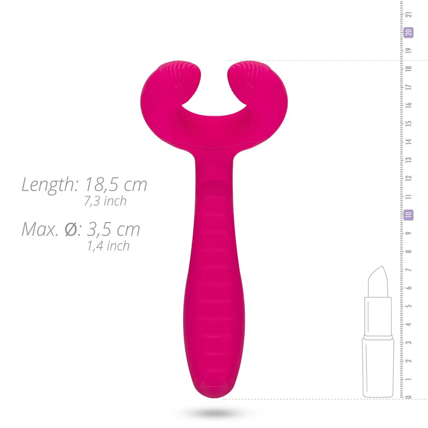 Teazers - Vibromasseur pour couple "Pair Vibrator" - Rose