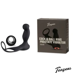 Teazers - Vibromasseur pour prostate avec cockring et télécommande