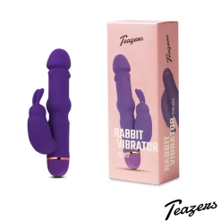 Teazers - Vibro rabbit en silicone - Violet