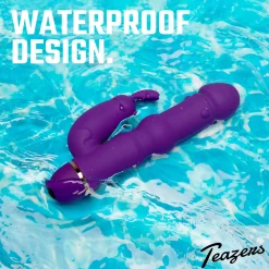 Teazers - Vibro rabbit en silicone - Violet