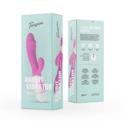 Teazers - Vibro rabbit réaliste - Violet