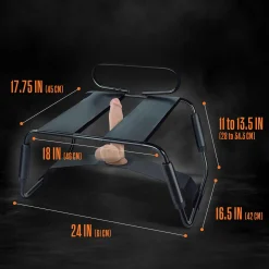 Temptasia - Banc de Sexe Surrender - Noir