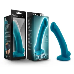 Temptasia - Gode ventouse "Reina" de 18,5 cm - Bleu