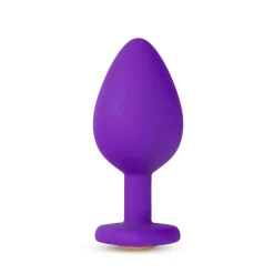 Temptasia - Plug avec diamant Moyen - Violet