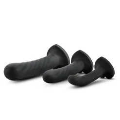 Temptasia - Set de 3 godes "Twist" - Noir