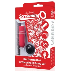 The Screaming O - Charged Remote Control Panty Vibe Red
