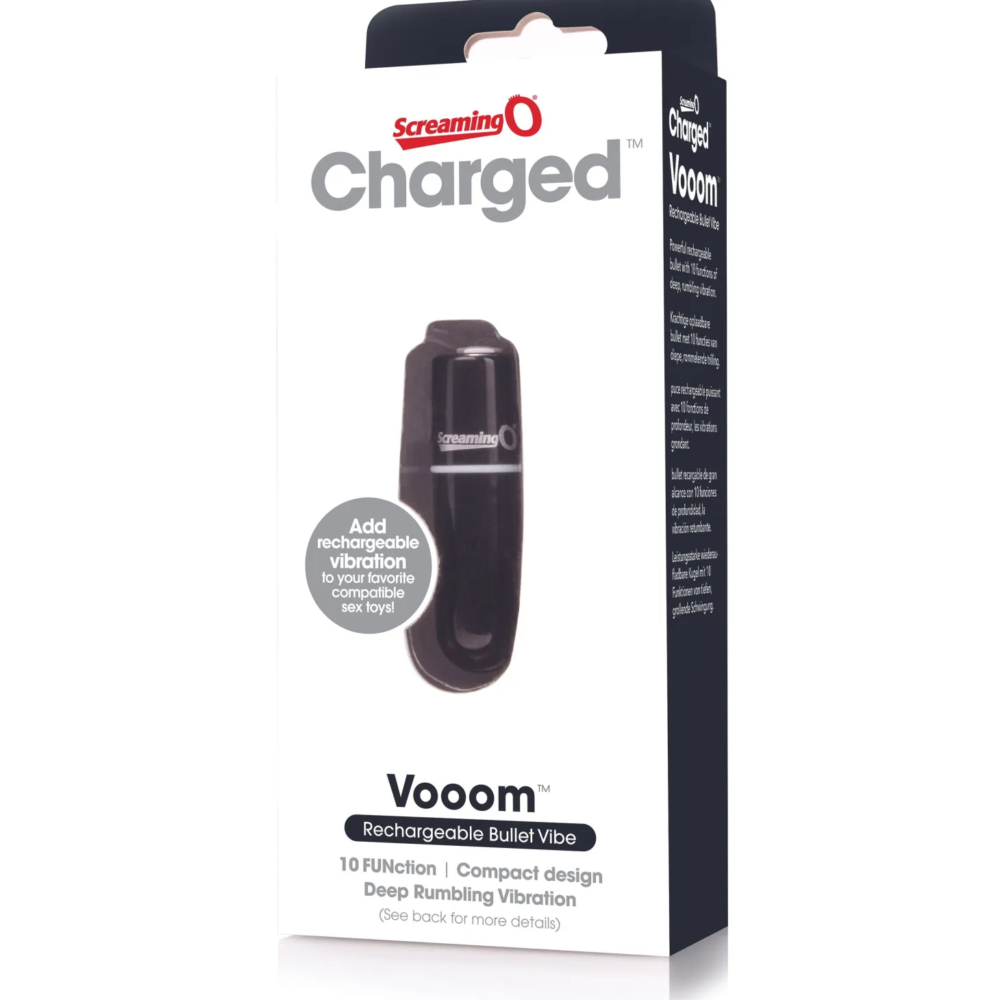 The Screaming O - Charged Vooom Bullet Vibe Black