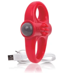 The Screaming O - Charged Yoga Vibe Ring Red