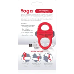 The Screaming O - Charged Yoga Vibe Ring Red