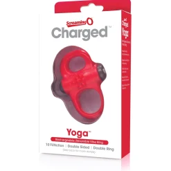 The Screaming O - Charged Yoga Vibe Ring Red