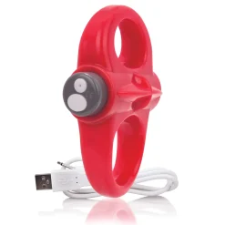 The Screaming O - Charged Yoga Vibe Ring Red