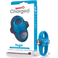 The Screaming O - Charged Yoga Vibe Ring Blue