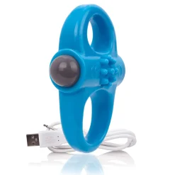The Screaming O - Charged Yoga Vibe Ring Blue