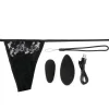 The Screaming O - Premium Ergonomic Remote Panty Set Black