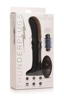 Thunderplugs - Vibromasseur anal avec hampe mobile