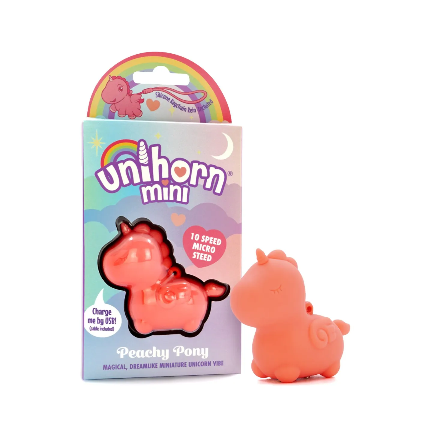 Unihorn - Mini Peachy Pony Vibromasseur