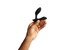 Vector+ Vibromasseur prostatique connecté à une application et avec télécommande - Noir