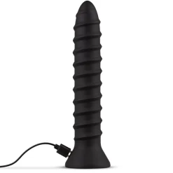 Vibrateur anal à plug vissé - Large 15,5 cm