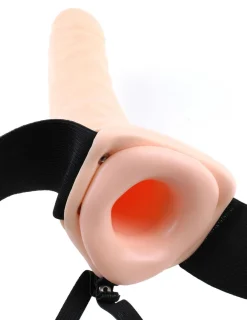 Vibro creux sur harnais - 20 cm