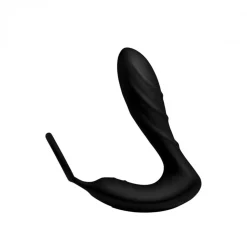 Vibro en silicone pour prostate et sangle avec télécommande