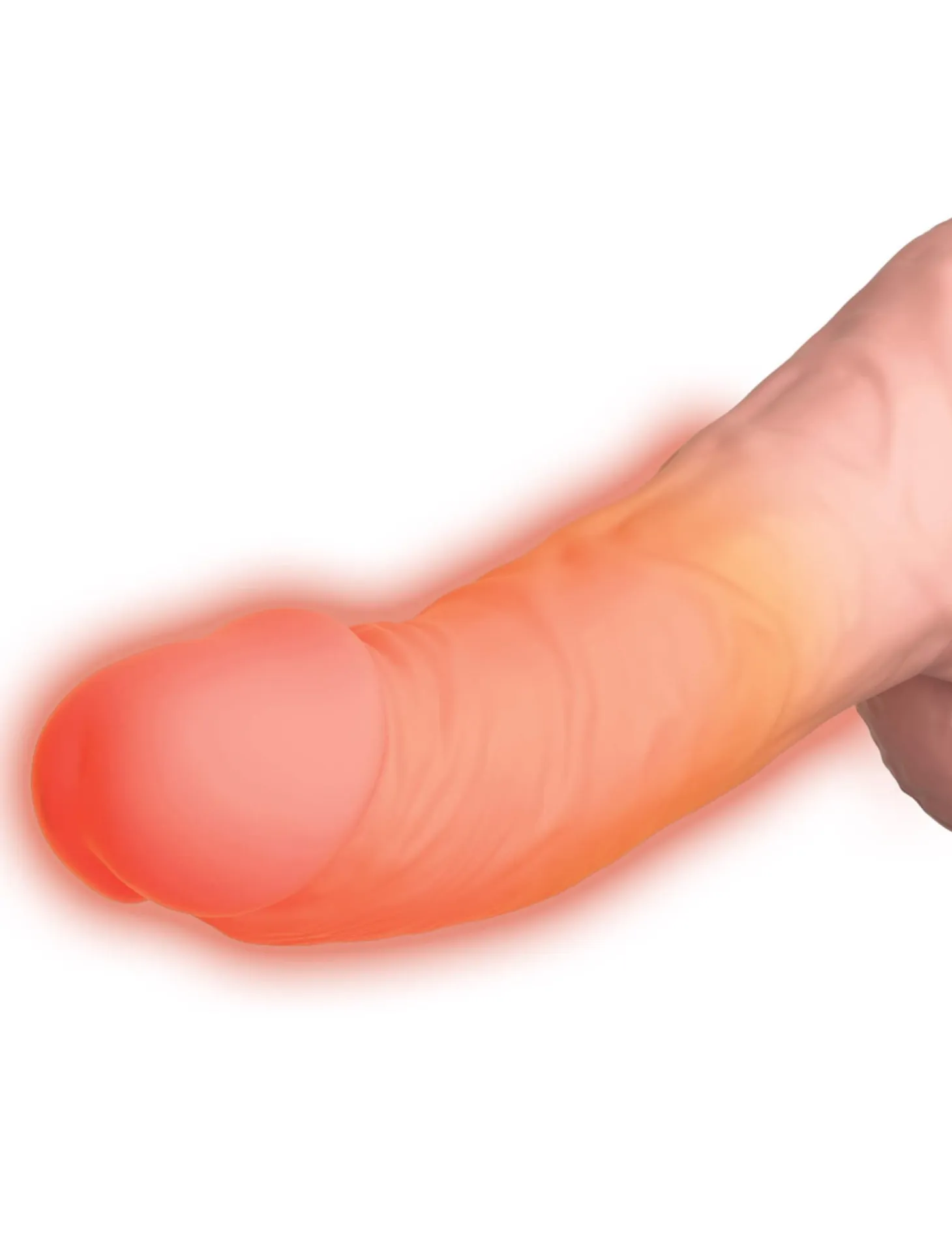 Vibromasseur chauffant à mouvement de va-et-vient King Cock Plus