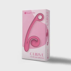 Vibromasseur Double Snail Vibe Curve - Rose