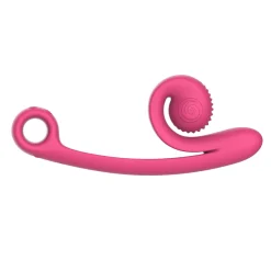 Vibromasseur Double Snail Vibe Curve - Rose