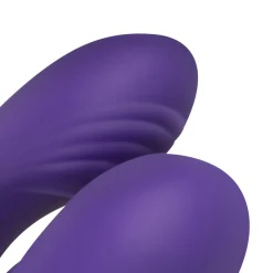Vibromasseur pour Couples avec Télécommande - Violet