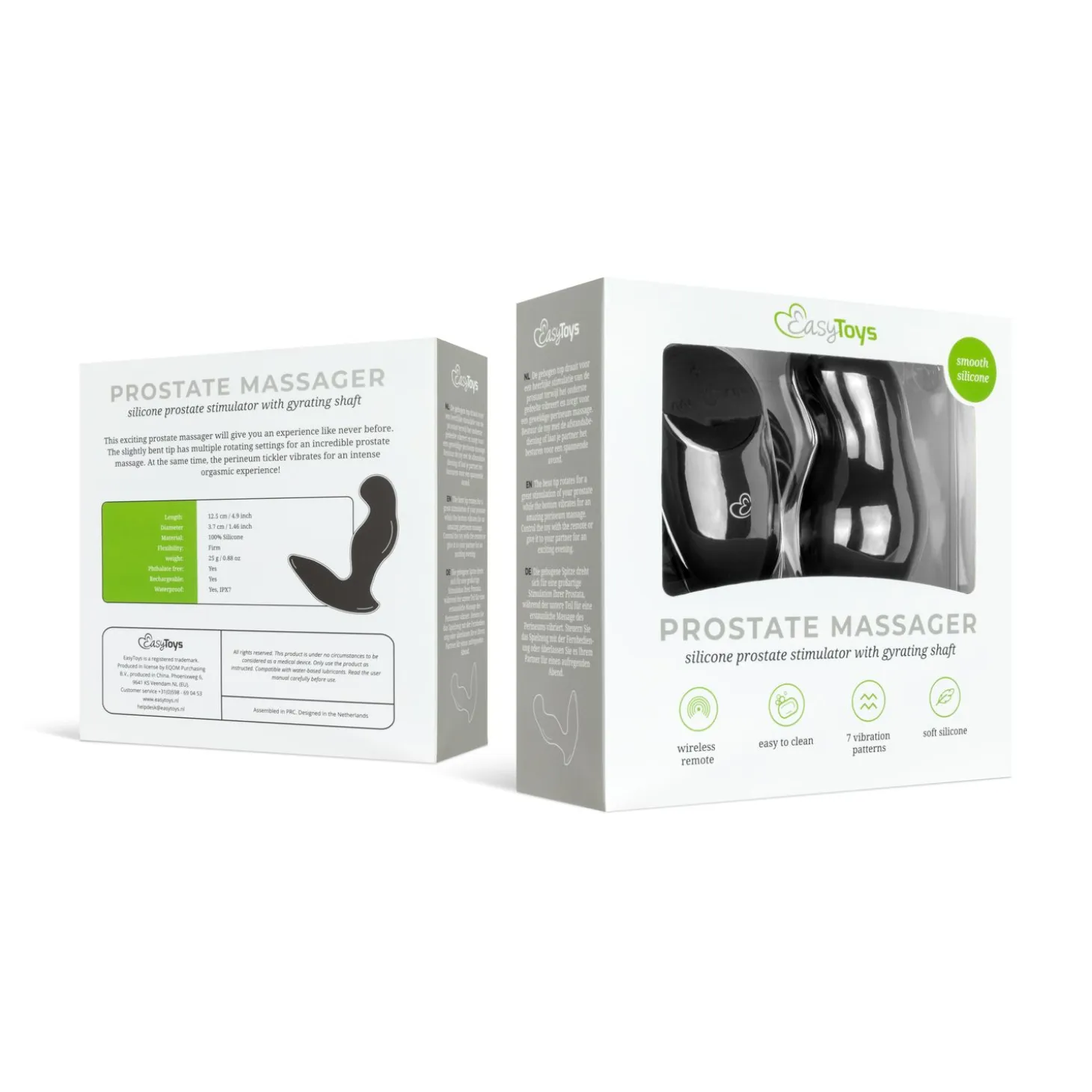 Vibromasseur Prostatique Vibrant Avec Télécommande Sans Fil