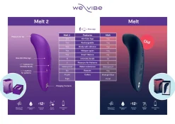 We-Vibe - Melt 2 Stimulateur Clitoridien Connecté par Application - Violet