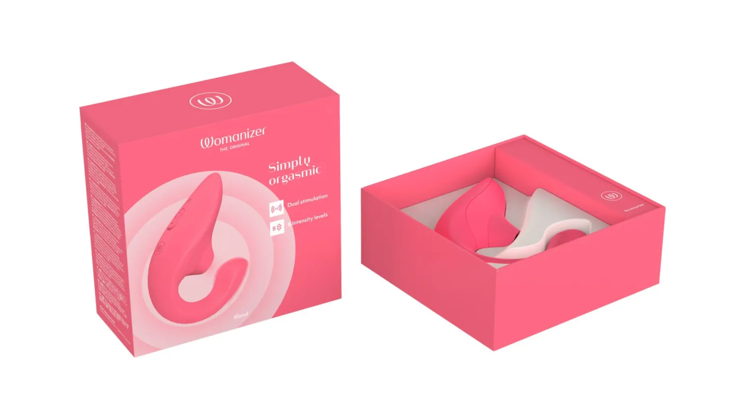 Womanizer Blend - Double stimulation - Rose
