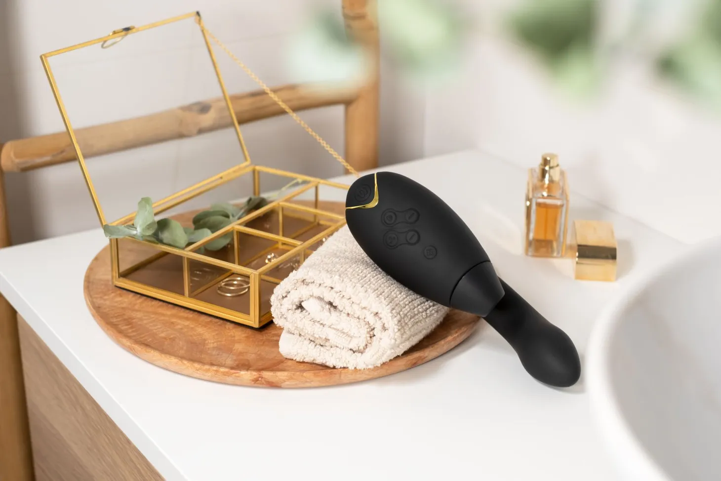 Womanizer DUO 2 - Stimulateur clitoridien à air pulsé - Noir
