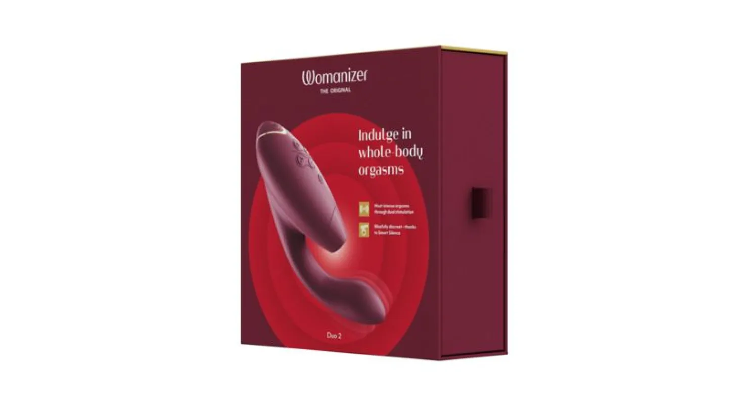 Womanizer DUO 2 - Stimulateur clitoridien à air pulsé - Rouge