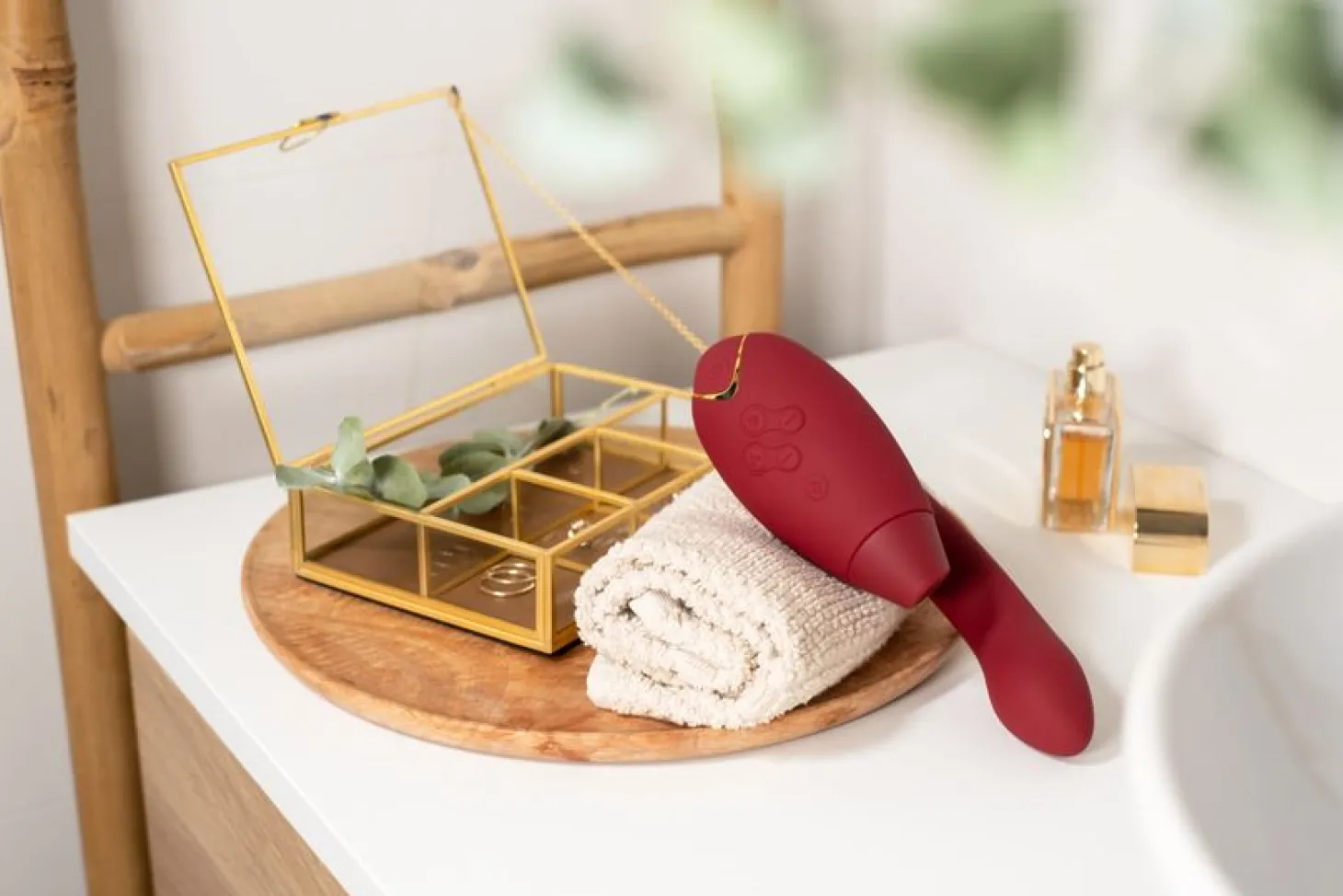 Womanizer DUO 2 - Stimulateur clitoridien à air pulsé - Rouge