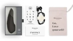 Womanizer Enhance - Duo clitoridien air et vibration - Noir