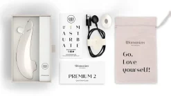 Womanizer Premium 2 - Stimulateur clitoridien à air pulsé - Blanc