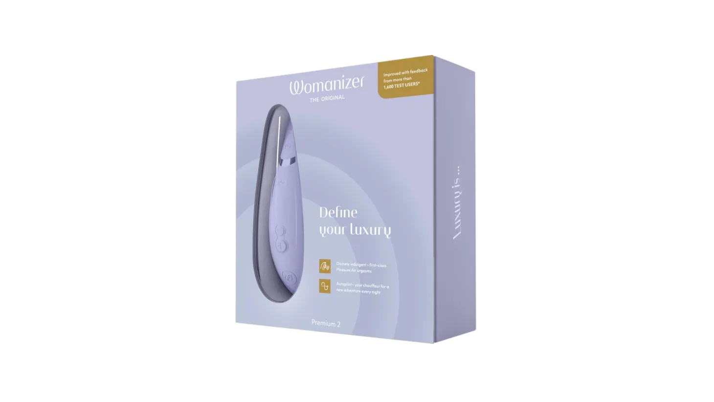 Womanizer Premium 2 - Stimulateur clitoridien à air pulsé - Violet